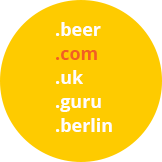 .beer .com .uk .guru .berlin